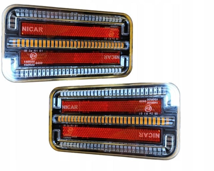 Lampy tylne ledowe Lampa tylna zespolona LED do przyczepek 3 funkcje 12-24V zdjęcie 4