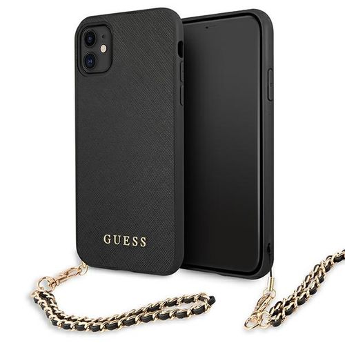 Etui Guess do iPhone 11, iPhone XR, Czarny na Arena.pl