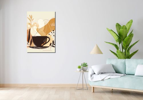 Obraz 60x90cm Aromatyczna Przerwa na Arena.pl