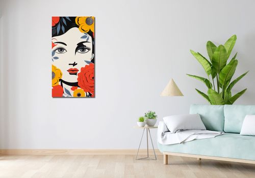 Obraz 50x100cm Kwiatowa Aura na Arena.pl