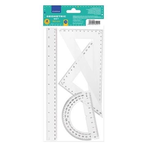 zestaw geometryczny 30cm 4el 2911 na Arena.pl