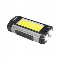 2 x Lampa LED warsztatowa Rebel 15 W power bank 100 m IP65 magnes haczyk