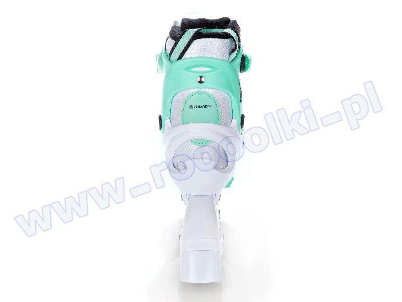 Rolki Raven Profession White / Mint 29-33 zdjęcie 4