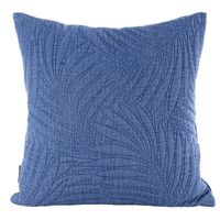 Poszewka pikowana hotpress STONE 45x45 niebieska