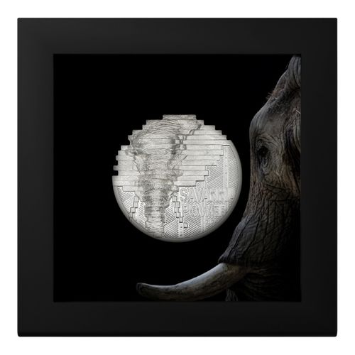 Cook Islands: Reconstruction - Elephant 2 uncje Srebra 2024 Proof High Relief na Arena.pl