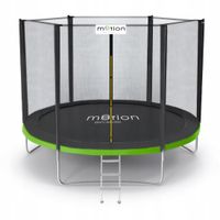 TRAMPOLINA ogrodowa MOTION drabinka 244cm FT8 2,44 na dwór do zabawy dzieci