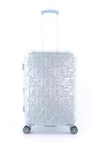 Walizka średnia ELLE Alors Srebrna