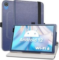 Etui Obrotowe 360 do Teclast P25T 10 1 Cali Skóra PU Niebieskie Stojak