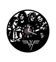 Zegar ścienny z płyty winylowej Van Halen 19.13