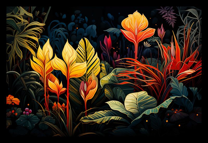 Plakat 30x20cm Tropikalna Symfonia zdjęcie 2