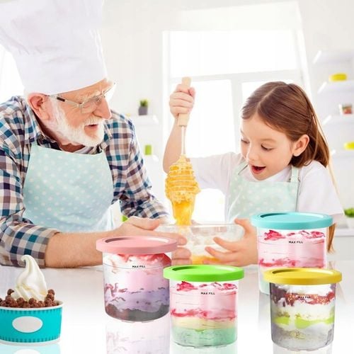 Pojemniki do lodów do Ninja Creami NC300EU 4 sztuki z pokrywką na Arena.pl