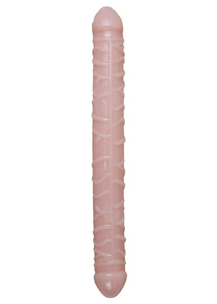 Dildo-Flexible Double Dong - Skin zdjęcie 1