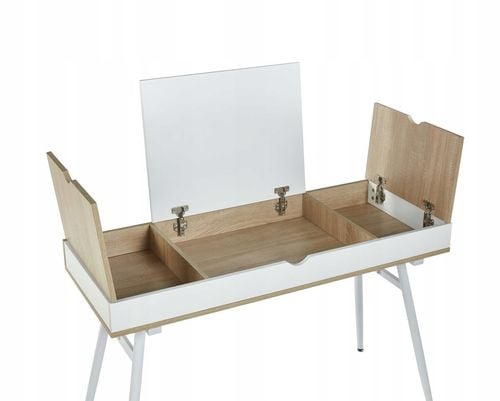 biurko b16-fx dąb sonoma/białe na Arena.pl