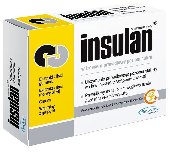 Insulan, 120 tabletek powlekanych zdjęcie 2