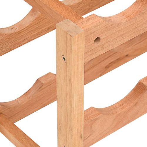 Stojak na 12 butelek wina, drewno orzecha włoskiego na Arena.pl