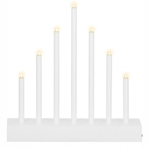 ŚWIECZNIK ADWENTOWY ŚWIĄTECZNY ŚWIECE DEKORACJA 7 led ŚWIĘTA LAMPKI na Arena.pl