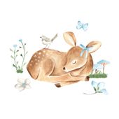 Naklejka Jelonek DK326 niebieski