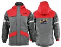 Kurtka długa ciepłochronna Z WŁASNYM HAFTEM odzież firmowa reklamowa 5 szt.