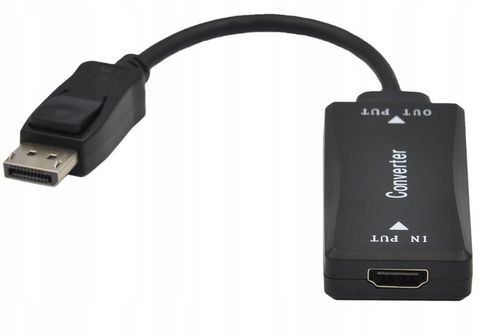 Adapter Konwerter HDMI DisplayPort DP 4K@30Hz na Arena.pl