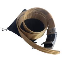 Pasek Męski Nylonowy Khaki 3,5 Cm Dł.120 Cm