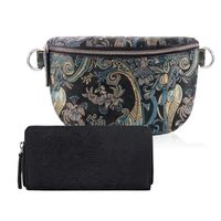 zestaw prezentowy zup-62 saszetka nerka damska t-36-g portfel damski