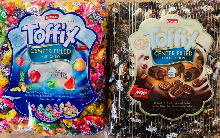 Cukierki Toffix Kawowy 1Kg zdjęcie 2