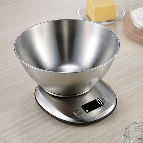 Waga kuchenna WEBBER EK4390 INOX stal nierdzewna LCD 5kg 1g misa na Arena.pl