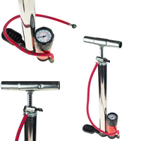 POMPKA ROWEROWA STOJĄCA Z MANOMETREM SAMOCHODOWA