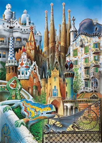 Educa Puzzle 1000 elementów, Collage na Arena.pl
