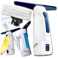 BEZPRZEWODOWA MOCNA MYJKA ODKUZRACZ DO SZYB OKIEN PREMIUM + AKCESORIA