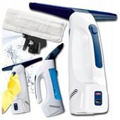 BEZPRZEWODOWA MOCNA MYJKA ODKUZRACZ DO SZYB OKIEN PREMIUM + AKCESORIA