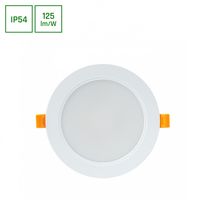 DURE 3 DOWNLIGHT 12W WW 230V 110st IP54 IK06 145x34 BIAŁY okrągła zasilacz zintegrowany