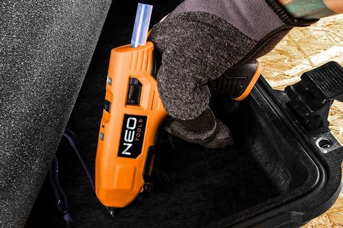 NEO AKUMULATOROWY PISTOLET DO KLEJU SZTYFTY 11mm 2200 mAh USB 17-083 na Arena.pl