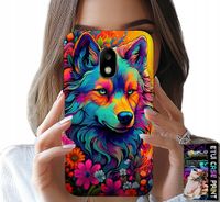 ETUI DO SAMSUNG GALAXY J5 2017 - KOLOROWE WZORY, WILK WATAHA SWORA CASE