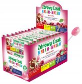 Zdrowy Lizak Mniam-Mniam sm. wiśnia 40 szt