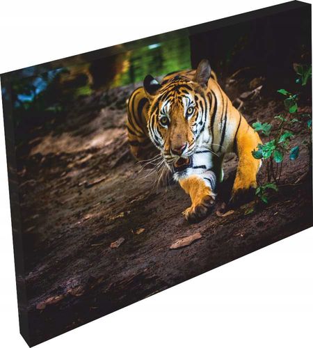 OBRAZ na płótnie zwierzęta pies do salonu 120x80 na Arena.pl