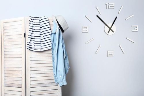 Zegar Arabic biały 50 cm na Arena.pl