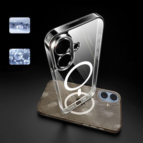 etui case classy clear magnetic na iphone 16 plus - przezroczyste na Arena.pl