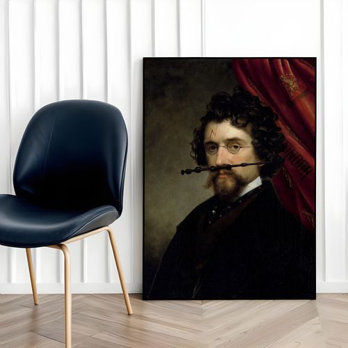 Plakat harry potter portret pop art 30x40 cm w czarnej ramie na Arena.pl