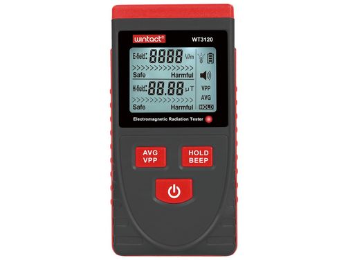 Miernik pola elektromagnetycznego 1V/m-1999V/m / 0,01μT-99.99μT Wintact WT3120 na Arena.pl