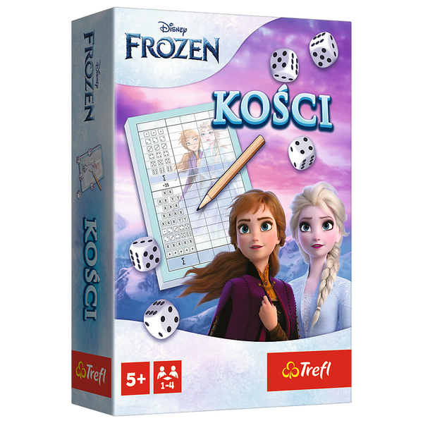 Gra podróżna Kości Kraina Lodu Trefl 02689 zdjęcie 1