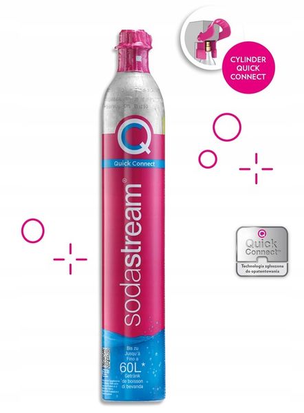 CYLINDER Sodastream nabój CO2 do saturatora QUICK connect zdjęcie 1
