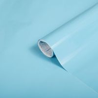 OKLEINA MEBLOWA FOLIA SAMOPRZYLEPNA NA MEBLE BLAT SZAFKI 45x200 AQUA POŁYSK