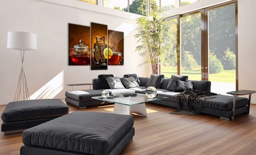 Obraz Na Płótnie - Herbata Napar  - 130X100 Cm - Cb130X100-2434 na Arena.pl
