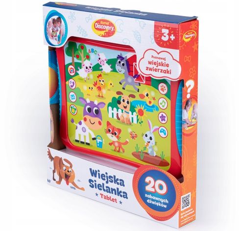Dumel TABLET WIEJSKA SIELANKA QUIZ ZWIERZĘTA PL 3+ na Arena.pl