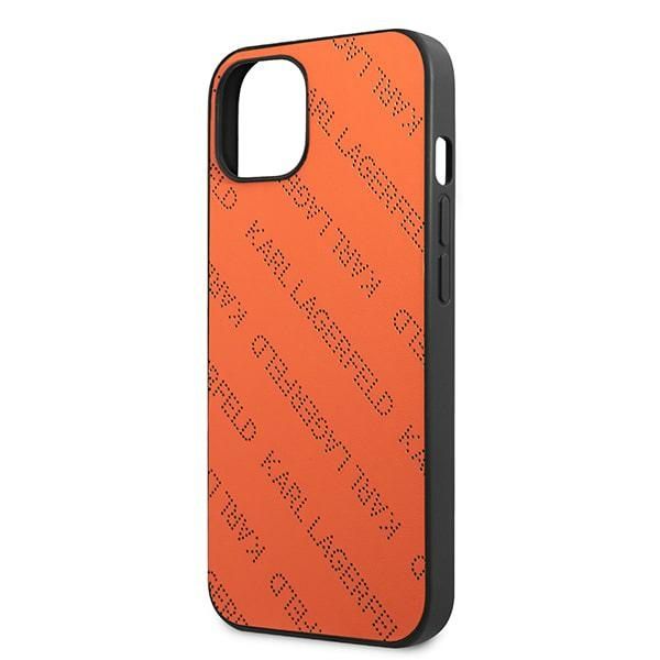 Etui Karl Lagerfeld do iPhone 13 mini, Pomarańczowy zdjęcie 6