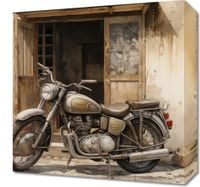 Obraz 40x40cm Motocyklowa Samotna Eskapada