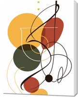 Obraz 70x90cm Taniec Form i Barw