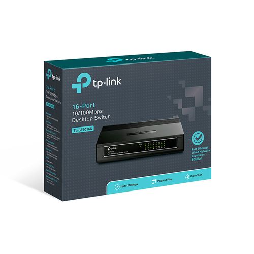 Switch TP-Link TL-SF1016D 16 portów 10/100 Mbps na Arena.pl