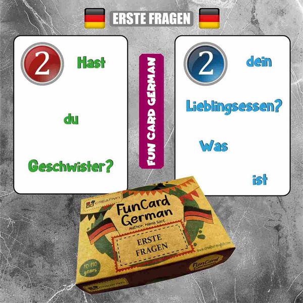 Fun Card German. Erste Fragen zdjęcie 2
